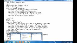 Inserting Data into Database Tables using Jsp