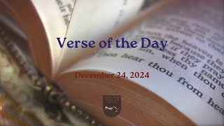 Verse of the Day - December 24, 2024