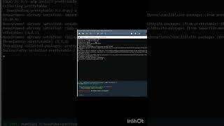 How to FIX Module Not Found Error: No module named 'prettytable' in Python?