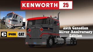 Canadian 25th Silver Anniversary Edition Kenworth K100