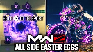 EVERY SIDE EASTER EGG in MW3 Zombies! (All Secrets & Free Upgrades)