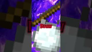 マイクラの武器強さ比べ(JAVA版)(個人の独断と偏見による感想) #マイクラ #pvp #Minecraft #shorts