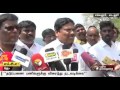 construction of check dam cuddalore people siege minister mc sampath officials