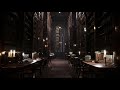 writing a letter at the hogwarts library lo fi music coding assignments no lyrics