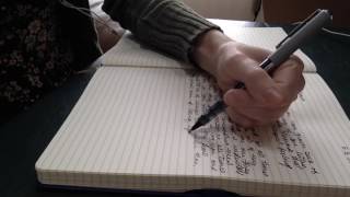 Handwritten - writing a love letter ASMR