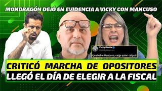 Mondragón cantándoselas a Vicky Dávila y a Uribe, ante llegada de Mancuso, Marchas y la nueva Fiscal