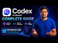OpenAI Codex Complete Guide for Windows Users 🚀 | Setup, Plugins & AI Coding Tutorial