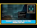 Assassin's Creed Valhalla- How to Make Multiple Save Files