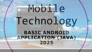 Lab 3 - Basic Android Mobile Application using Java (2024/2025)