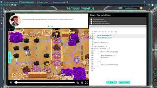 Ozaria - Javascript - Chapter 3 - Module 4 - Tempus Impetus