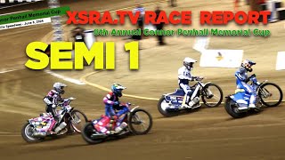 Mersaroli Beats Nicol By A Knobby in SEMI 1! #sportsreport #brucepenhall #speedwayracing