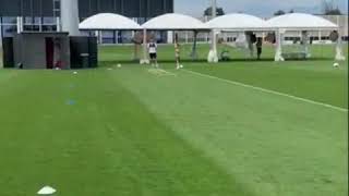 Cristiano Ronaldo's training with his son (Ronaldo jr.)