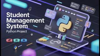 🎓 Student Management System Project Using Python || OOP Concepts mini python project for beginners.