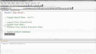 Sql Server Understanding Query Flow