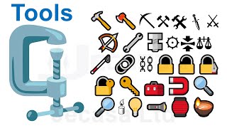 Emoji Meanings Part 39 - Tools | English Vocabulary