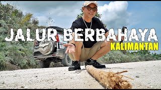 MELINTASI TANAH EKSTREM KALIMANTAN ! Jalur Hutan Akasia & Tambang yang Bikin Tegang