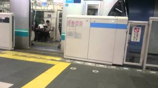 東急目黒駅　東急の運転士から東京メトロの運転士へ交代シーン　東京メトロ南北線直通