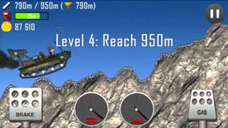 Hill Climb Racing. All stages and vehicles unlocked.
