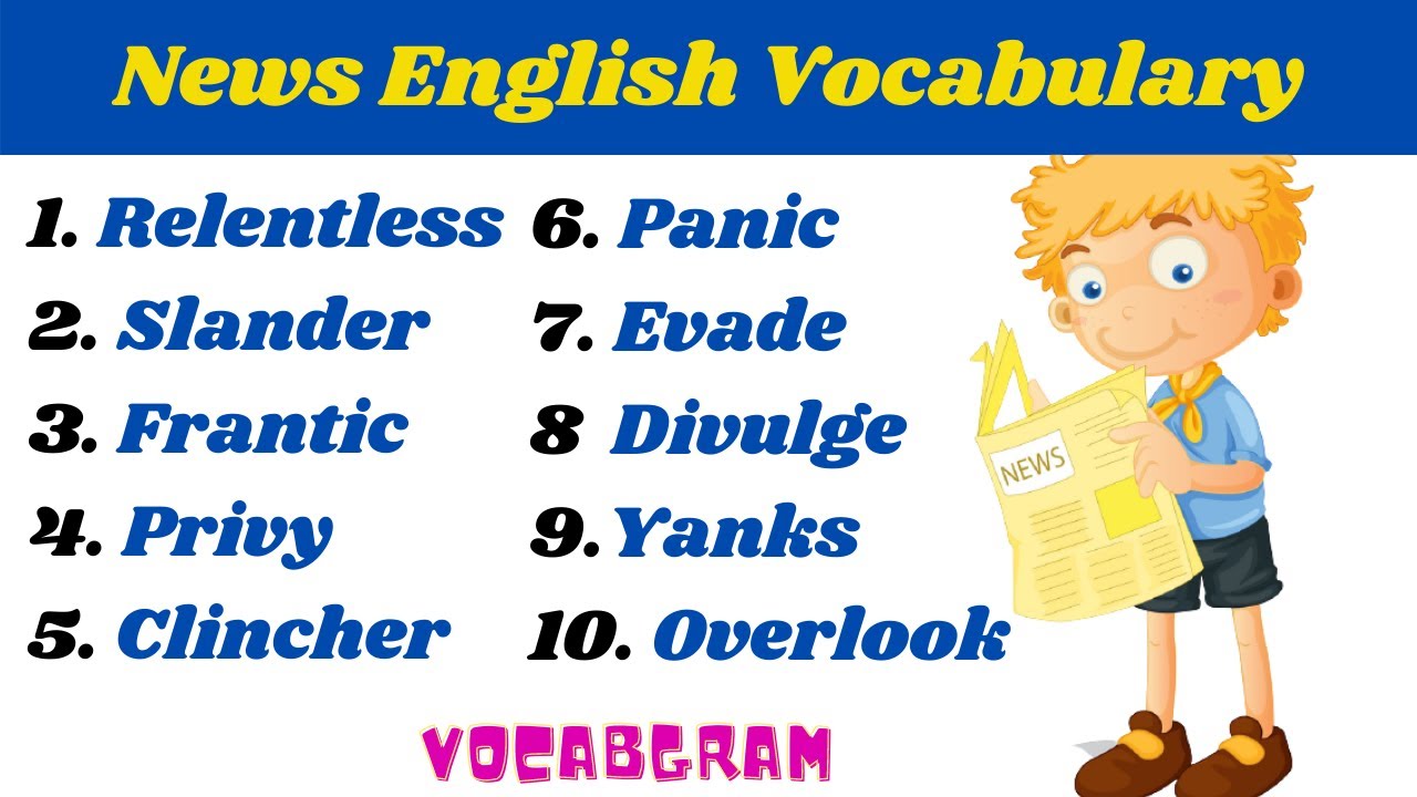 News English Words With Meaning | Advanced Trending Vocabulary With ...