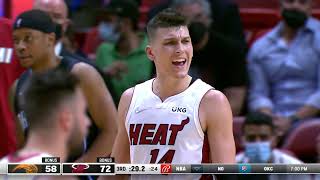 Tyler Herro gets ejected after 2nd technical 🤭