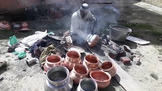 Copper Smith applying [tin coating] copper utensils Art☆