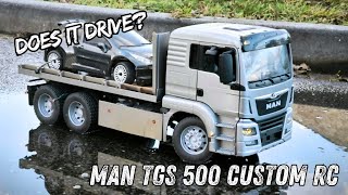 From Bruder Toy To CUSTOM RC TRUCK - MAN TGS 500