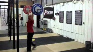 120kg jerk by Mike Bledsoe