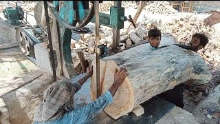 50 years Old Man Operating Ara Machine | Amazing Videos | Cutting Woden planks