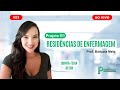 Projeto R1 Enfermagem para Residências - Prof. Bárbara Melo #23