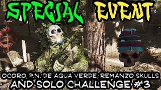 Special Event Day of the Skull : Last 3 skulls \u0026 Solo #3 🞔 Ghost Recon Wildlands 🞔 No Commentary