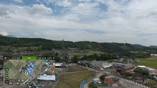 空撮 大分県由布市庄内町 オアシスプラス館3 Phantom4 Auto flight