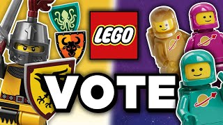 NEW LEGO Classic Spaceman & Castle Faction Minifigures VOTE
