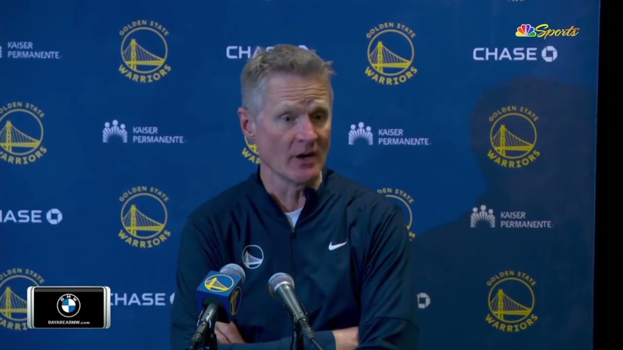 Steve Kerr POSTGAME INTERVIEWS | Golden State Warriors Loss To ...