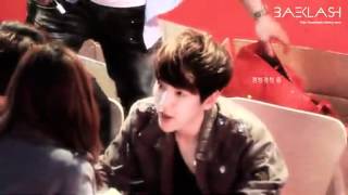 [FANCAM] 120430 EXO K - Baekhyun @ Music and Plus (Fansigning)