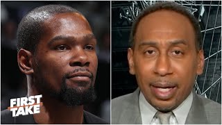 Stephen A. has no doubts about Kevin Durant's return this season | First Take