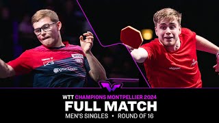 FULL MATCH | Alexis Lebrun vs Truls Moregard | MS R16 | #WTTMontpellier 2024