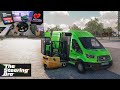 Delivering Goods in Van - Truck & Logistics Simulator | Thrustmaster Steering Wheel Setup