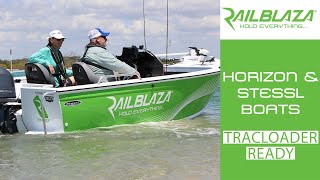 Horizon /Stessl Boats RAILBLAZA TracLoader Ready - No Tools Required To Fit Accessories