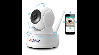 BESDER 1080P 720P Home Security IP Camera Two Way Audio Wireless Mini Camera Night Vision CCTV WiFi