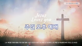 부산 효성 교회 주일 오후찬양 예배 (2023. 2. 5 )