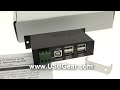 usb 2.0 4 port metal hub