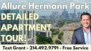 Complete Building Tour | Allure Hermann Park Apartments !