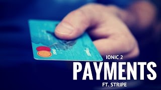 Ionic 2 - Payment processing using Stripe