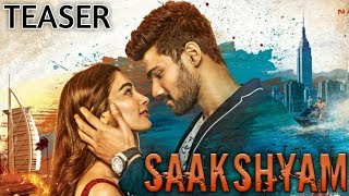 Saakshyam Official Teaser Hindi Dubbed 2018 |  Bellamkonda Sreenivas | Pooja Hegde | Sarath Kumar