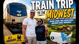 25 Hours on an Amtrak Train to Chicago| No script , Raw footage | Our First Experience
