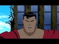 Superman vs. Darkseid in Metropolis