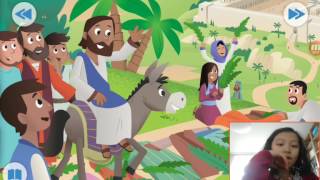 ＜Kids＞Grace：BibleStory＜성경이야기＞ 당나귀와 왕 – 승리의 입성