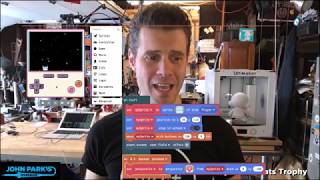 MakeCode Minute: Arcade Projectiles @adafruit @johnedgarpark #adafruit @MSMakeCode #makecode