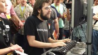 SXSW: This Guy Can Type 163 Words Per Minute
