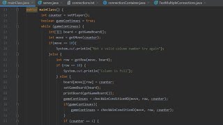 Connect 4 in Java Part 2 - User Input